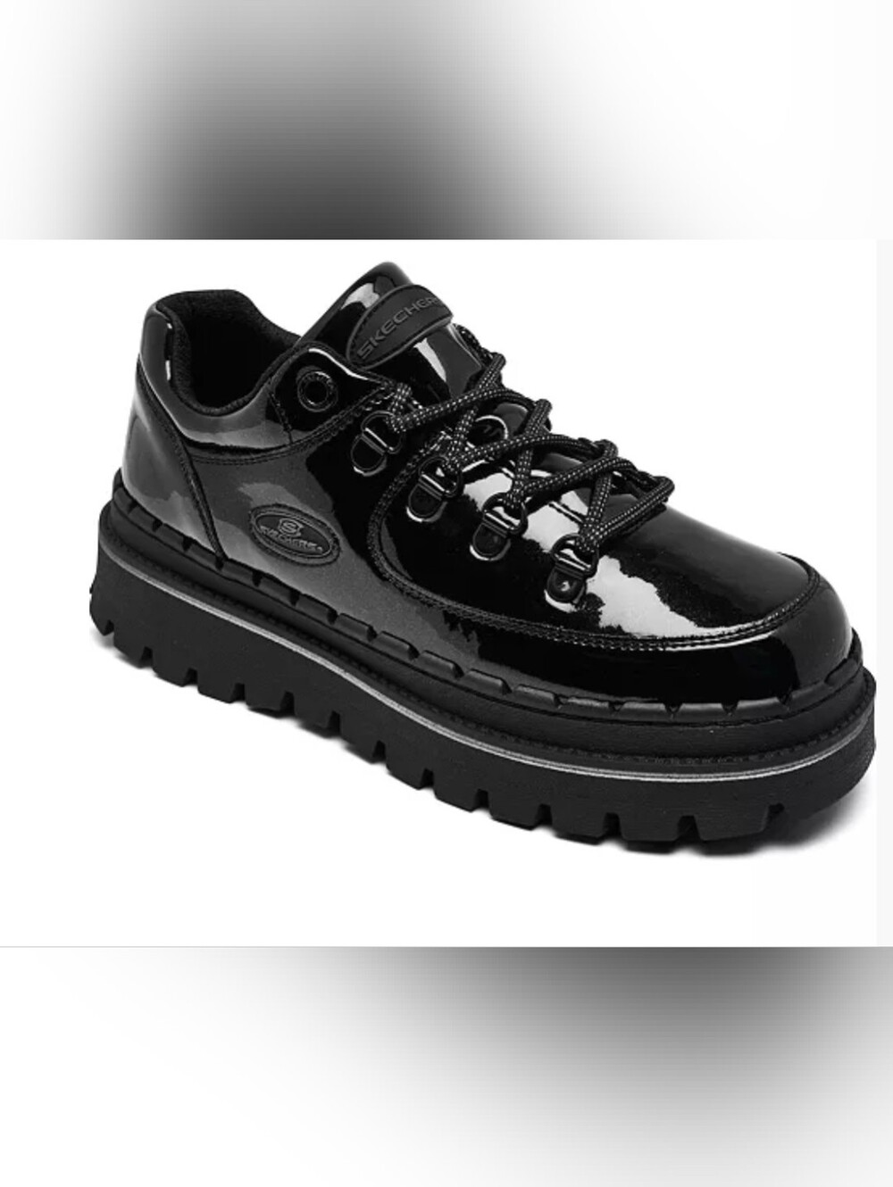 Skechers Women's Jammers Cool Block Fashion Lace-Up Platform Casual Shoes from